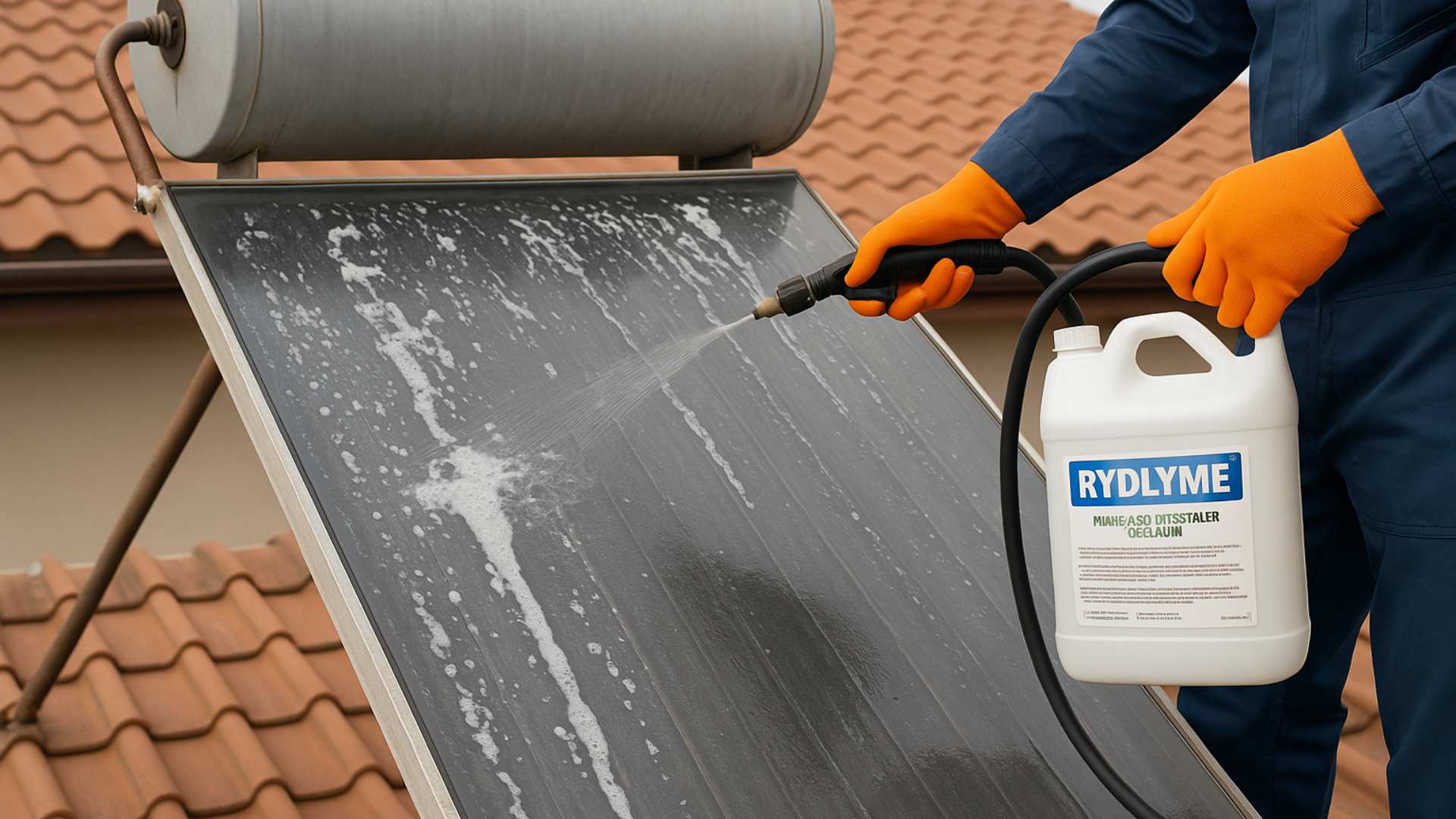 ניקוי דוד שמש מאבנית