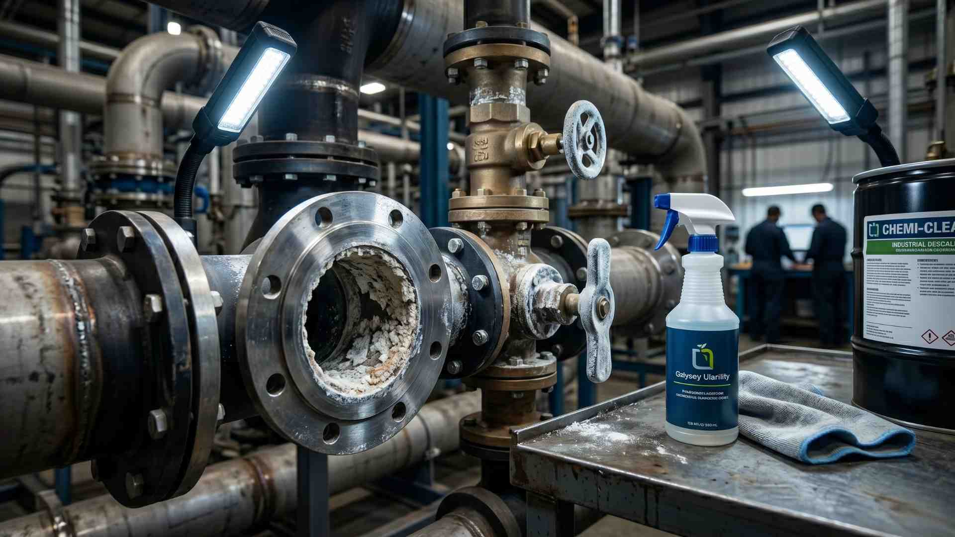 סימנים ראשונים להצטברות אבנית במערכות תעשייתיות